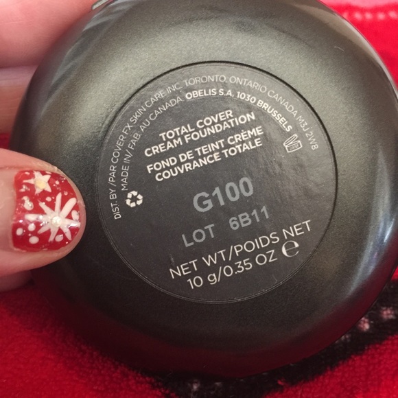 Cover FX Total Cover Cream Foundation ~ G100 - Picture 5 of 8